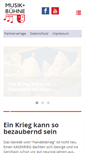 Mobile Screenshot of musikundbuehne.de